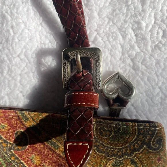 Brighton Paisley Tapestry Shoulder Bag - Picture 7 of 16